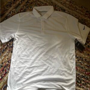 Nike White Men’s Performance Polo Shirt